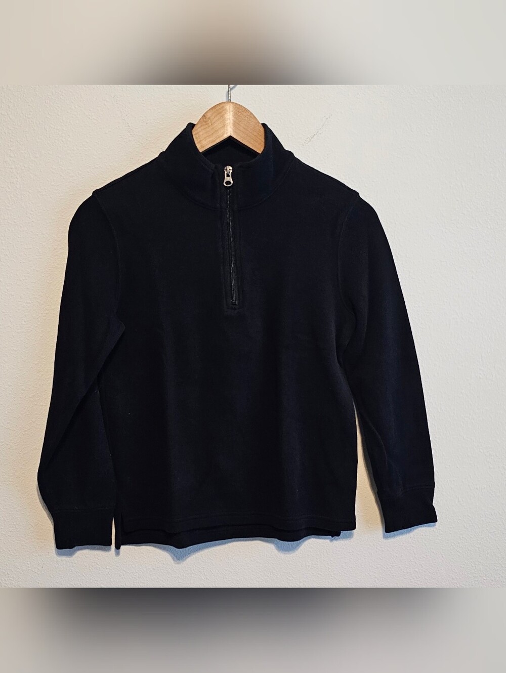 [3 Items For $20 In Bundle*] Gap Kids 1/4 zip Long Sleeve Black sweater Large